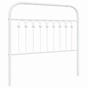 Testiera in Metallo-Testiera in Ferro-Testata Bianco 100 cm 815138