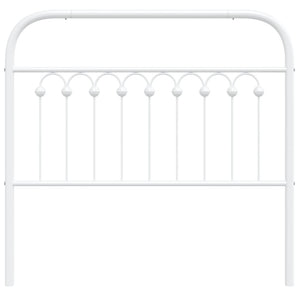 Testiera in Metallo Bianco 100 cm 376678