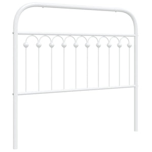 Testiera in Metallo Bianco 107 cm 376679