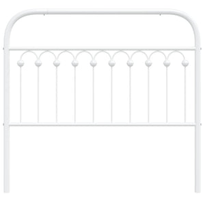 Testiera in Metallo Bianco 107 cm 376679