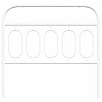 Testiera in Metallo Bianco 100 cm 377195