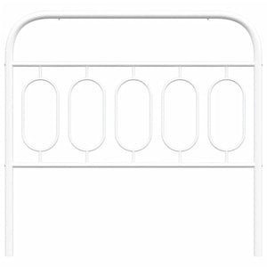 Testiera in Metallo Bianco 100 cm 377195