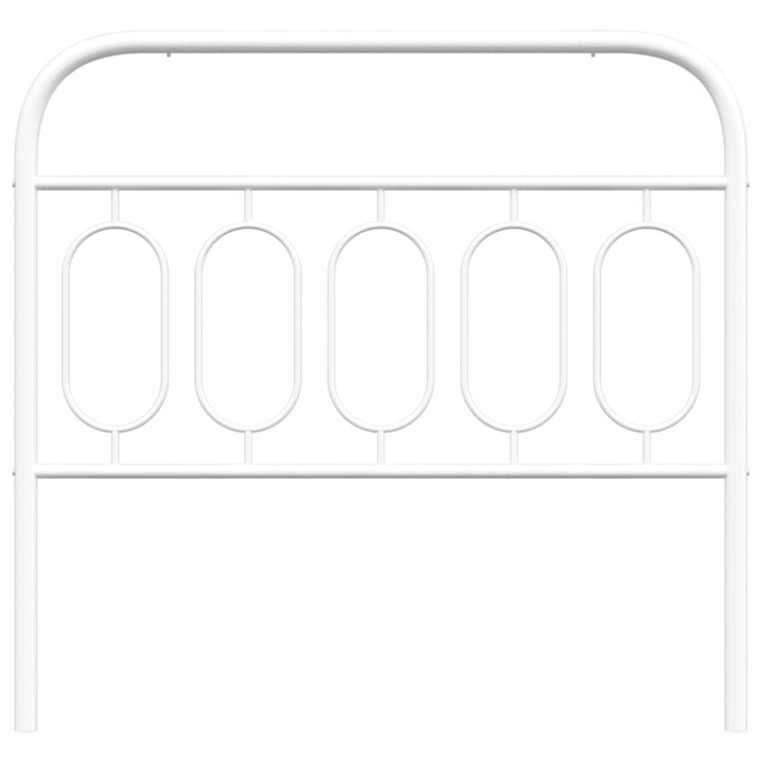 Testiera in Metallo Bianco 107 cm 377196