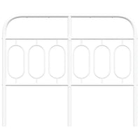 Testiera in Metallo Bianco 120 cm 377197