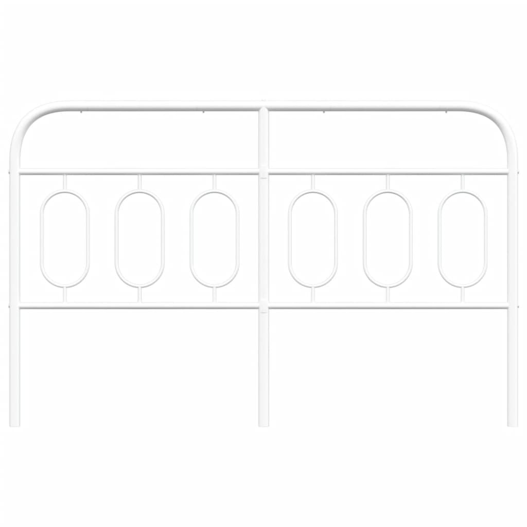 Testiera in Metallo Bianco 150 cm 377200