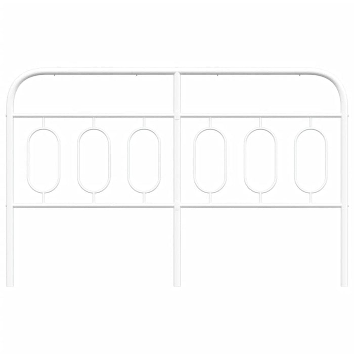Testiera in Metallo Bianco 150 cm 377200