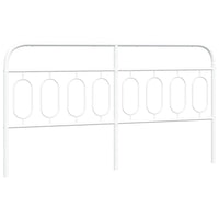 Testiera in Metallo Bianco 160 cm 377201