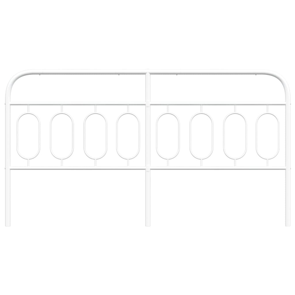Testiera in Metallo Bianco 160 cm 377201