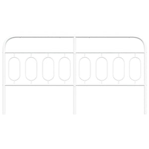 Testiera in Metallo Bianco 160 cm 377201