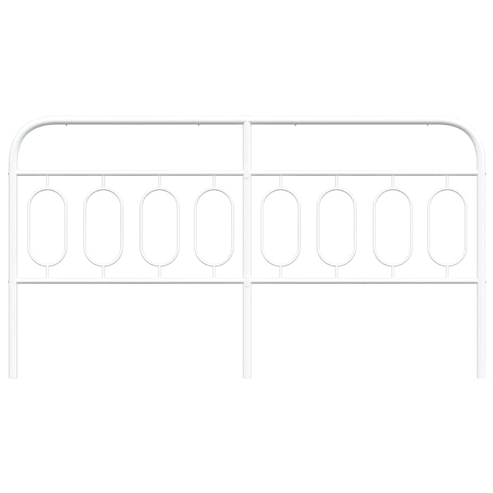 Testiera in Metallo Bianco 160 cm 377201