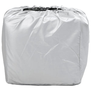 vidaXL Telo Copriauto per Berlina Antigrandine XXL Grigio e Argento