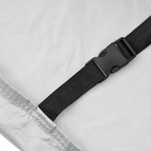 Copriauto per Berlina Cinghie con Fibbia Argento Pieno XXL PEVA 4008954