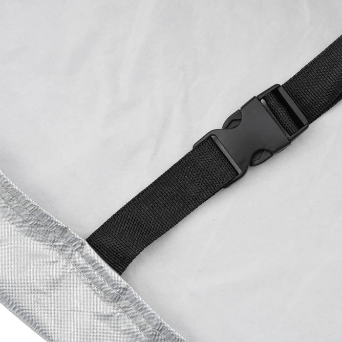 Copriauto per Fuoristrada Cinghie con Fibbia Argento XL PEVA