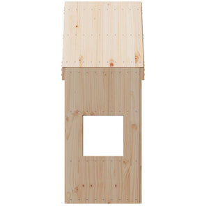 Tetto per Letto Bambini 55x99x139,5cm in Legno Massello di Pino 846891
