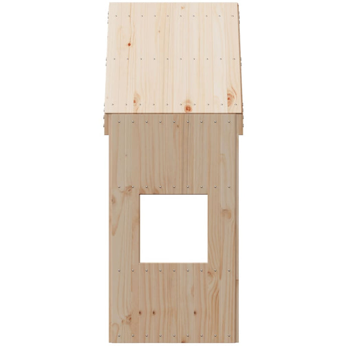 Tetto per Letto Bambini 55x99x139,5cm in Legno Massello di Pino 846891