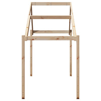 Tetto per Letto Bambini 203x80,5x142 cm Legno Massello di Pino 846943