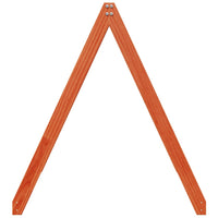 Tetto Letto Bambini Marrone Cera 199x95,5x88 cm Massello Pino