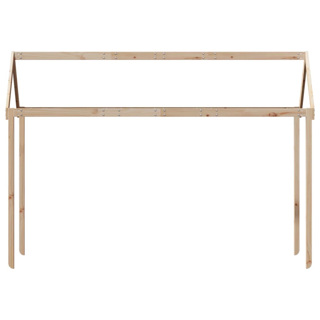Tetto per Letto Bambini 217x95,5x159 cm Legno Massello di Pino