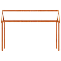 Tetto Letto Bambini Marrone Cera 207x95,5x159 cm Massello Pino 846966