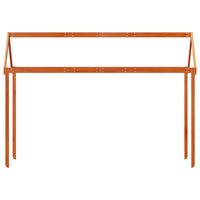 Tetto Letto Bambini Marrone Cera 207x80,5x151,5cm Massello Pino 846969