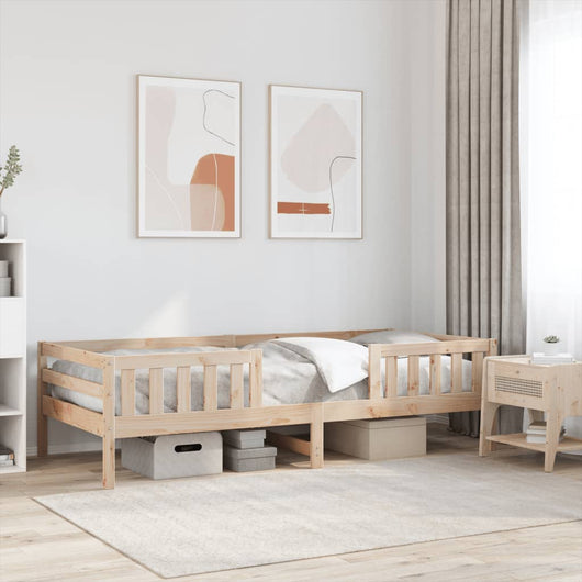 Letto senza Materasso 90x200 cm in Legno Massello di Pino 846973
