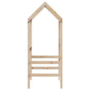 Tetto per Letto Bambini 108x70x176,5 cm Legno Massello di Pino