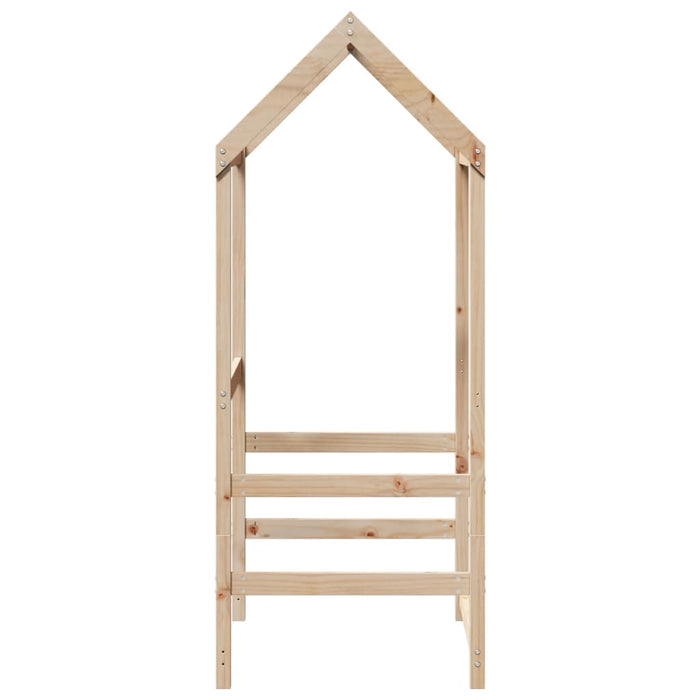 Tetto per Letto Bambini 108x70x176,5 cm Legno Massello di Pino