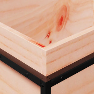 Fioriera da Giardino 60x40x50 cm in Legno Massello Di Douglas 847026