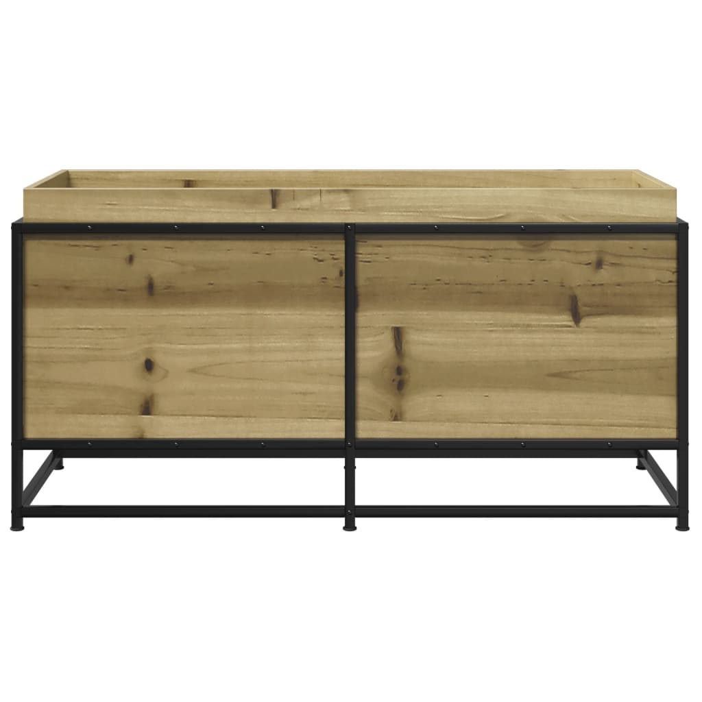 Fioriera da Giardino 100x40x50 cm in Legno di Pino Impregnato 847037