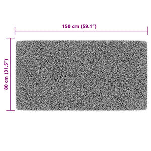 Tappeto a Pelo Corto Multicolore 80x150 cm Interni/Esterni 4007205