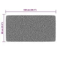 Tappeto a Pelo Corto Multicolore 80x150 cm Interni/Esterni 4007205