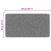 Tappeto a Pelo Corto Multicolore 80x150 cm Interni/Esterni 4007215