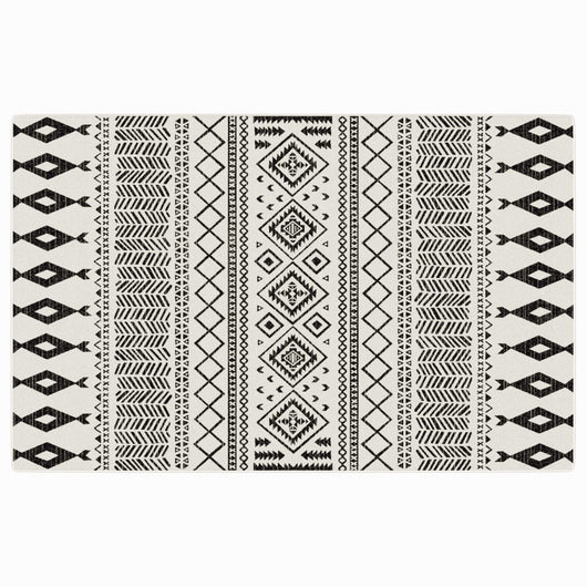 Tappeto a Pelo Corto Multicolore 190x300 cm Interni/Esterni 4007219