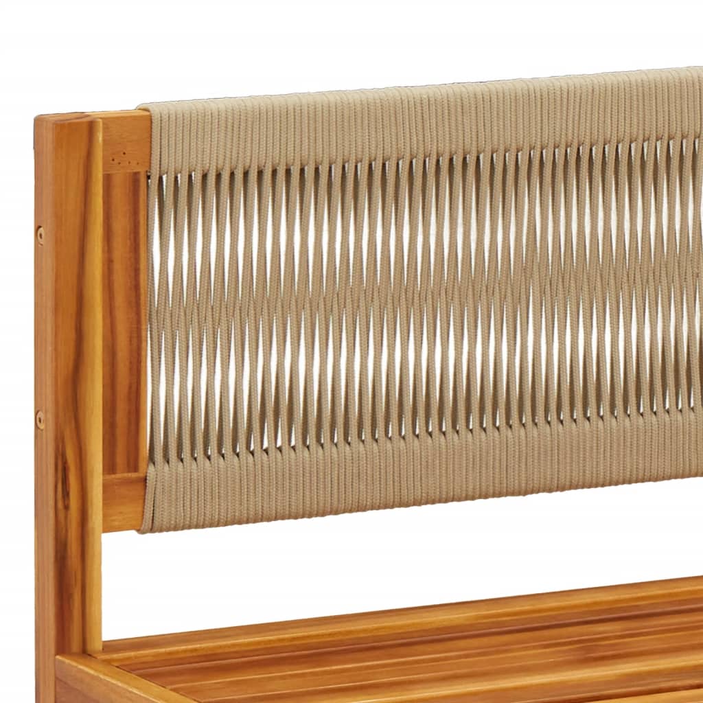 Set Divano da Giardino 3pz con Cuscini Legno Massello di Acacia 4008166