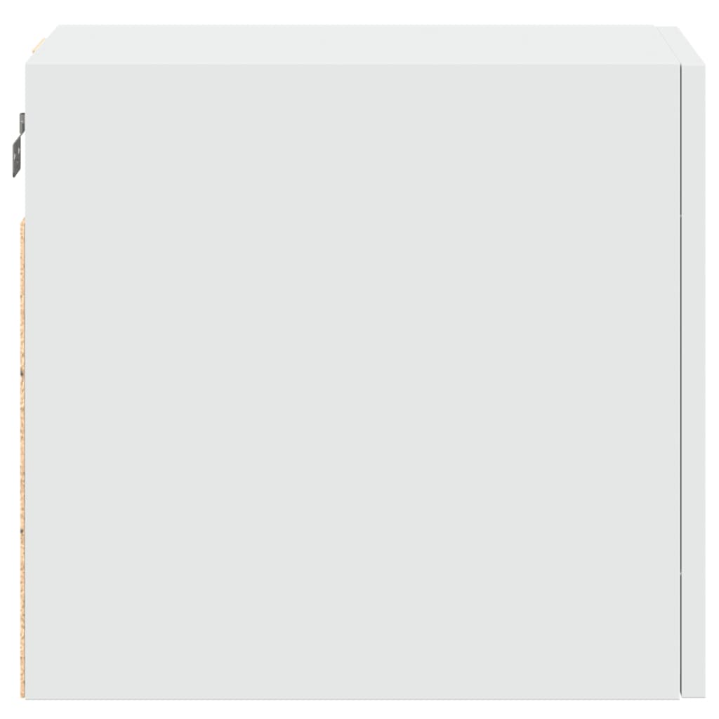 vidaXL Mobile a Parete Bianco 30x42,5x40 cm in Legno Multistrato