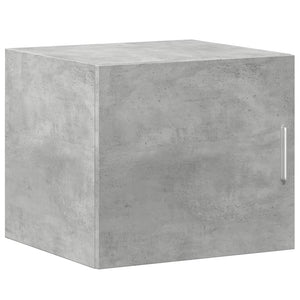 vidaXL Mobile a Parete Grigio Cemento 45x42,5x40 cm Legno Multistrato