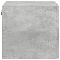 vidaXL Mobile a Parete Grigio Cemento 45x42,5x40 cm Legno Multistrato