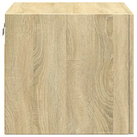 vidaXL Mobile a Parete Rovere Sonoma 50x42,5x40 cm Legno Multistrato