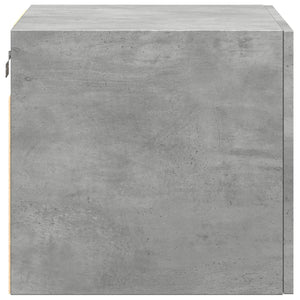 vidaXL Mobile a Parete Grigio Cemento 50x42,5x40 cm Legno Multistrato