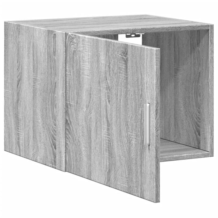 vidaXL Mobile a Parete Grigio Sonoma 50x42,5x40cm in Legno Multistrato