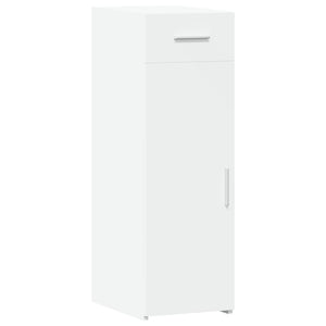 Credenza Bianca 30x42,5x93 cm in Legno Multistrato 846271