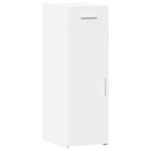 Credenza Bianca 30x42,5x93 cm in Legno Multistrato 846271