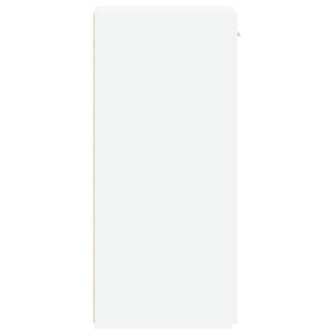 Credenza Bianca 30x42,5x93 cm in Legno Multistrato 846271