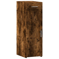 vidaXL Credenza Rovere Fumo 30x42,5x93 cm in Legno Multistrato