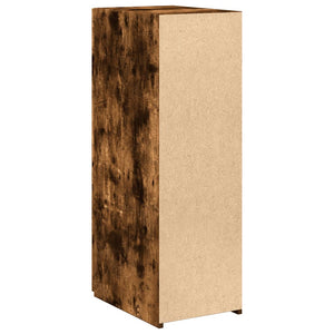 vidaXL Credenza Rovere Fumo 30x42,5x93 cm in Legno Multistrato