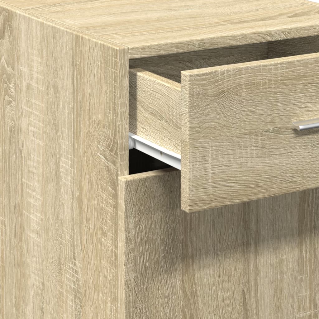 vidaXL Credenza Rovere Sonoma 40x42,5x93 cm in Legno Multistrato