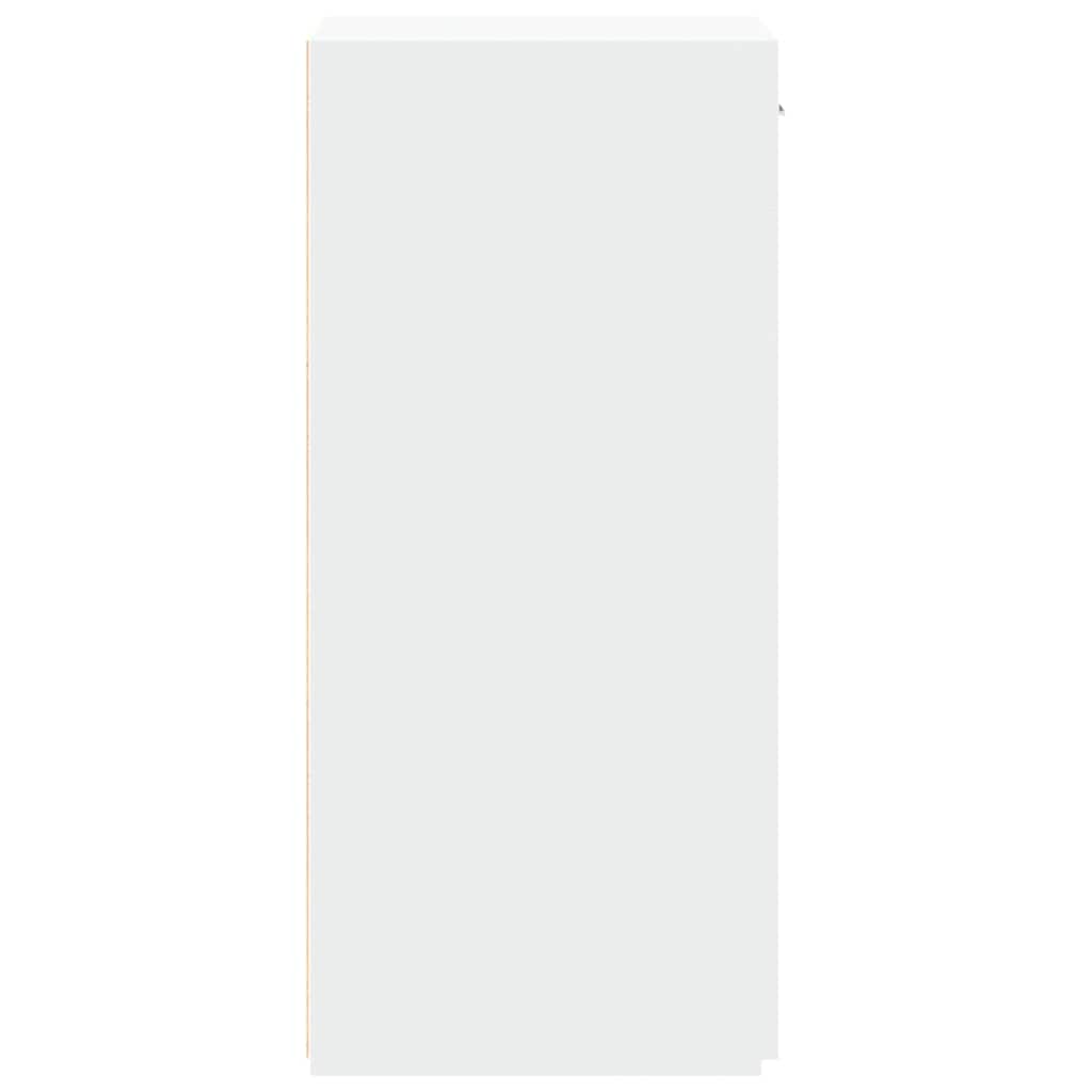 Credenza Bianca 45x42,5x93 cm in Legno Multistrato 846285