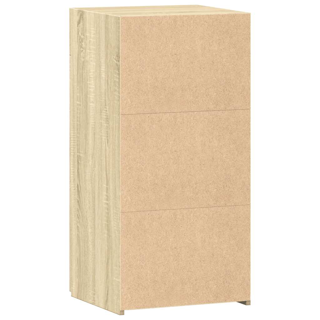 vidaXL Credenza Rovere Sonoma 45x42,5x93 cm in Legno Multistrato