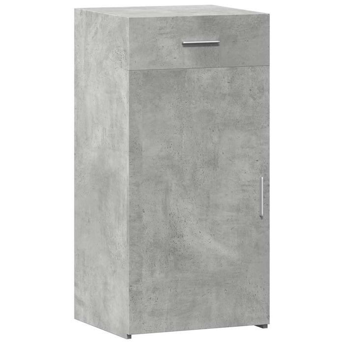vidaXL Credenza Grigio Cemento 45x42,5x93 cm in Legno Multistrato