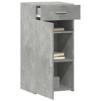 vidaXL Credenza Grigio Cemento 45x42,5x93 cm in Legno Multistrato